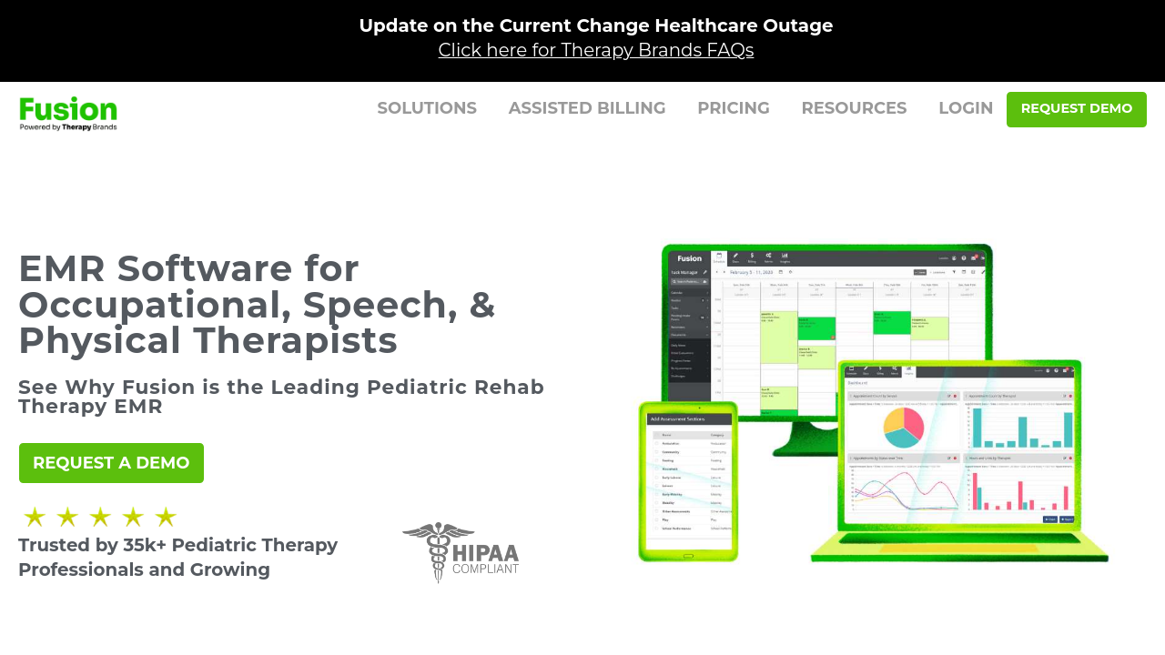 Pediatric Therapy EMR